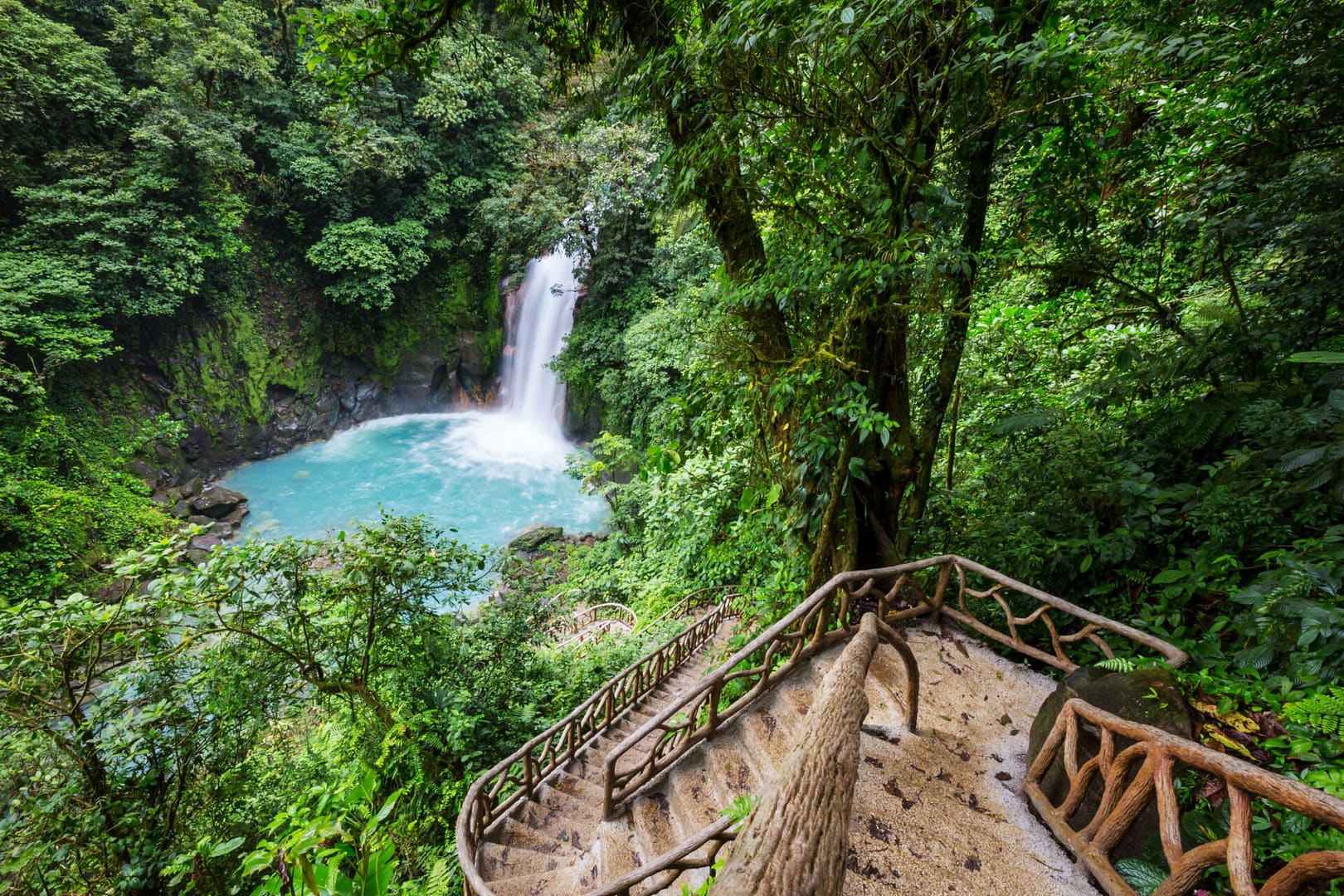 Rio Celeste Waterfall, Costa Rica