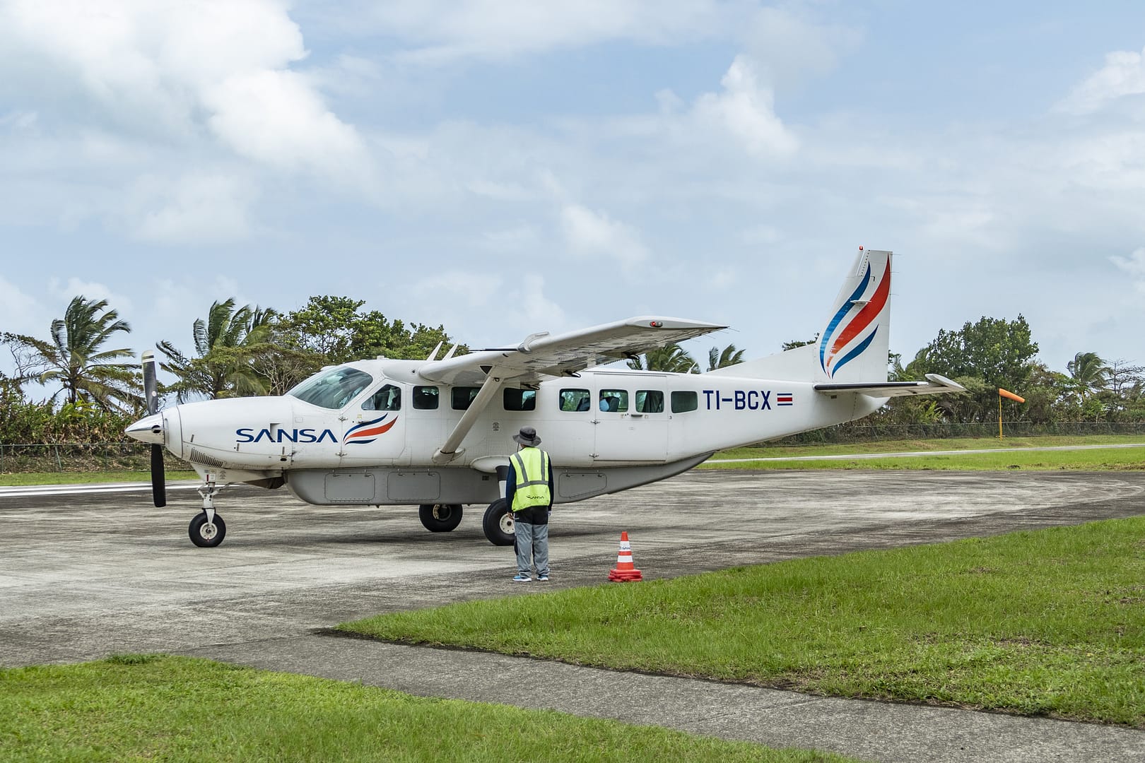 TORTUGUERO airport, COSTA RICA